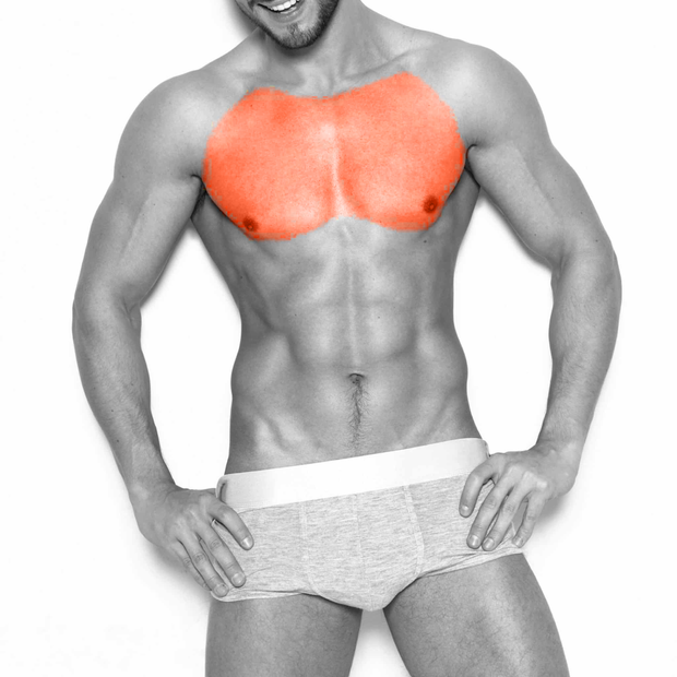 Chest Laser Hair Removal For Men in NYC
