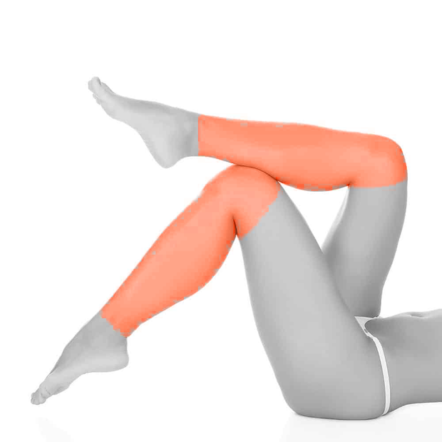 Lower Legs & Knees Laser Hair Removal For Women in NYC (6 Sessions)