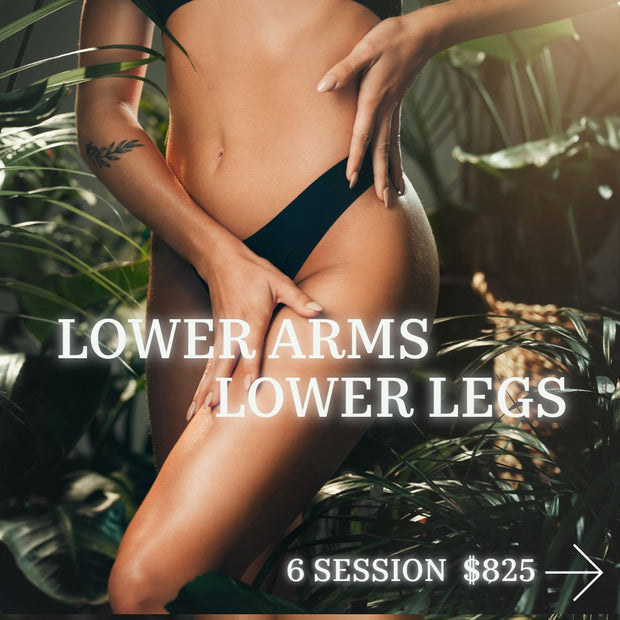 Lower Arms and Lower Legs Laser Hair Removal in NYC